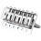 For Electric Guitar Single Swing Bridge SQ ST Tremolo Bridge System Pull Plate String Bridge Concave String Code Silver 3