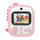 Impressora com Câmera Infantil Impressão Instantânea Tela de 2,4 Polegadas Câmera de Vídeo 12MP 1080P Câmera Digital Instantânea Infantil para 1