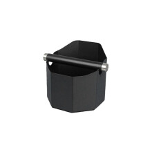 Espresso Tapping Box Square Coffee Grounds Box Small Coffee Grounds Container Coffee Maker for Home/Office Small