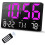 Digital Clock, Digital Wall Clock with Remote Control,LED Clock Large Display with Date Week Temperature for Living Room 1