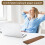 Keyboard Hand Support Walnut Wood Mouse Arm  Support Office & Home Keyboard Accessory Typing Wrist Pad 4