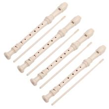 Flauto Dolce Milky ABS A 8 Fori Treble 8 Fori per Bambini, Strumento per Flauto Entry-Level per Principianti