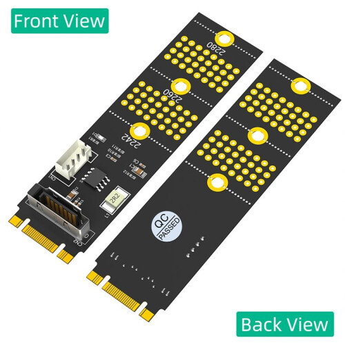 NGFF(M.2) Sleutel B+M /B Naar  2,5 Inch Adapter 1