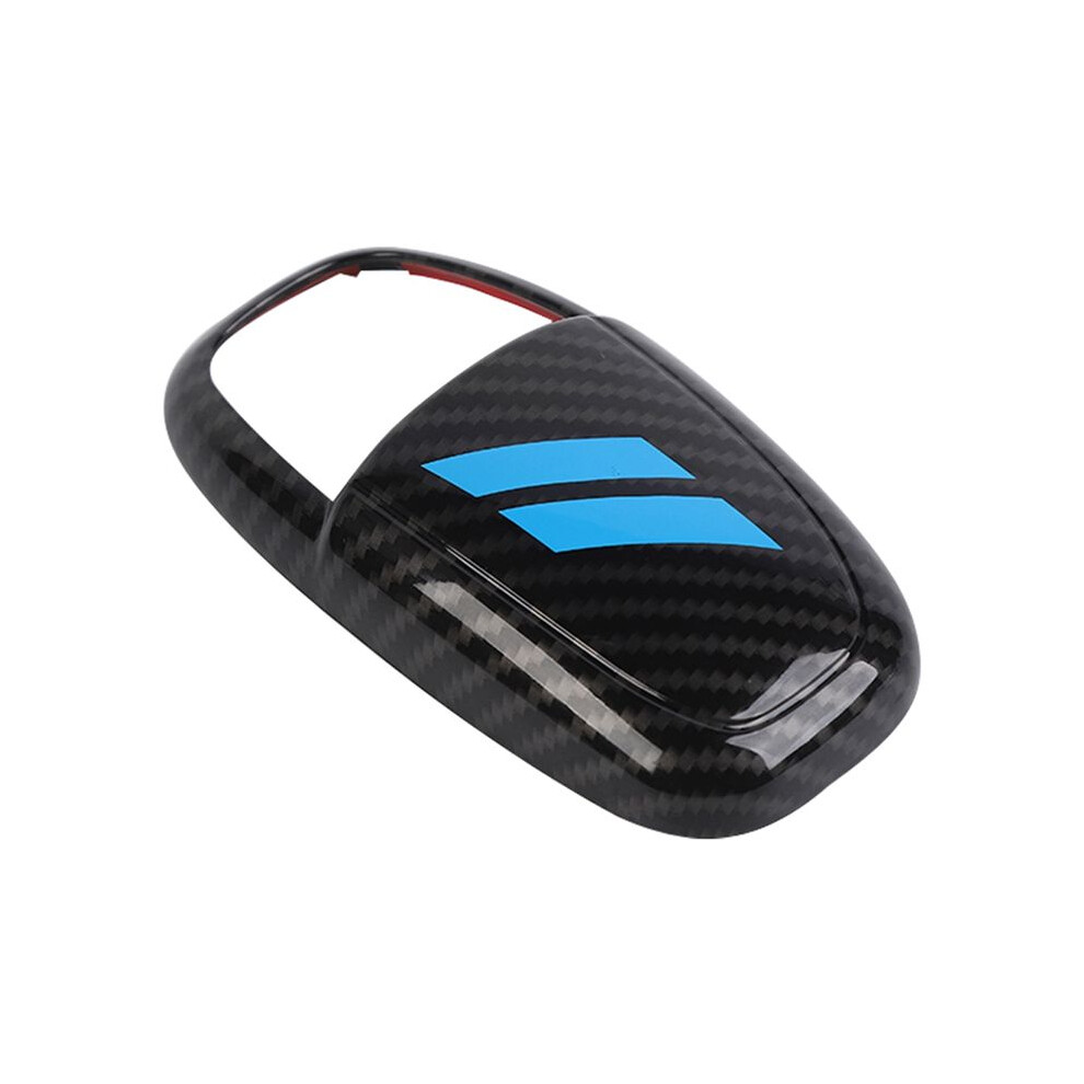 Carbon Fiber Gear Shift Knob Cover Trim For Charger Challenger 2015-2024 Durango 2018-2024 B 6033664593735
