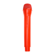 2Pièces Microphone Enfants Rouge Plastique Jouet
