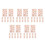 60Pièces Patch Cicatrice Beige Pour Cacher Taches Et Brûlures 6