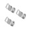 3Pièces Dents Argent Cuivre Design Hip Hop Confortable 8
