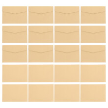 40Pièces Enveloppes Simples Kraft Pour Correspondance Et Stockage