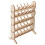 5Pièces Support À En Bois Beige Pour Projets DIY 3