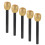 15Pièces Microphones Jouets Dorés Accessoires Pour 3