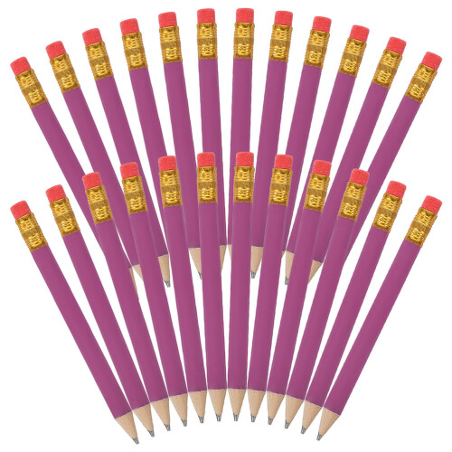 288Pièces Petits Crayons Portables Violets Pour Et