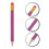 288Pièces Petits Crayons Portables Violets Pour Et 11