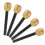 15Pièces Microphones Jouets Dorés Accessoires Pour 2