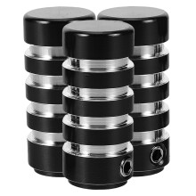 3Pièces Protections Levier Aluminium Noir Universels Robustes