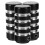 3Pièces Protections Levier Aluminium Noir Universels Robustes 1