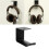 3Pièces Support Casque Noir Métal Robuste Pour Bureau Cybercafé 9