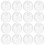 60Pièces Boules Tpr À Transparentes Coques DIY Relaxation 3