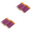 288Pièces Petits Crayons Portables Violets Pour Et 5