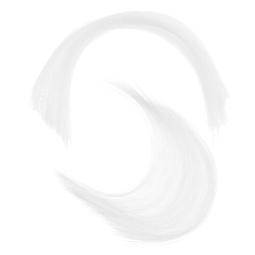 4Paquets Moustaches Blanches Nylon Réalistes Pour DIY 2