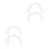 4Paquets Moustaches Blanches Nylon Réalistes Pour DIY 4