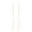 2Paires Baguettes Universelles 5A Bois De Confortables Khaki 4