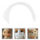 4Paquets Moustaches Blanches Nylon Réalistes Pour DIY 11