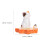 4Pièces Porte-Baguettes Céramique Chat Décor 11