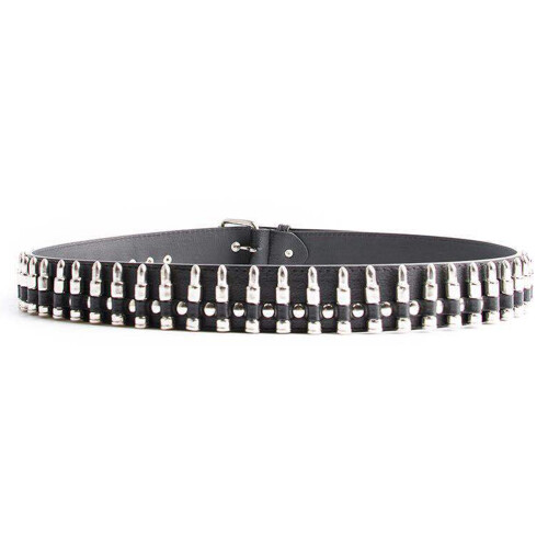 2Pièces Ceinture Polyvalente Punk Cuir Synthétique 1