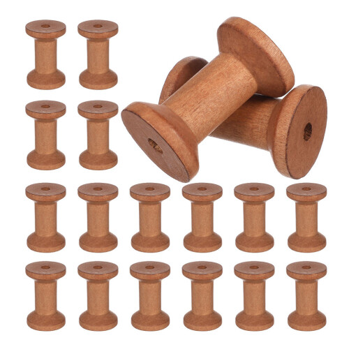 50Pièces Bois Marron Pour Couture Artisanat