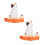 4Pièces Porte-Baguettes Céramique Chat Décor 2