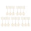 200St Kerstdecoratie Beige Nativity Scene Hangend 7