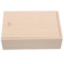 3Pièces Boîte De En Bois Naturel Kaki Compacte Pour Appâts