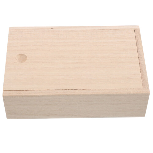 3Pièces Boîte De En Bois Naturel Kaki Compacte Pour Appâts