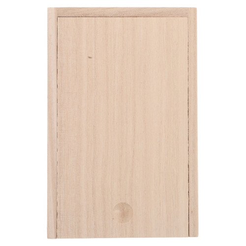 3Pièces Boîte De En Bois Naturel Kaki Compacte Pour Appâts 1