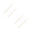 2Paires Baguettes Universelles 5A Bois De Confortables Khaki 8