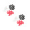 2Ensembles Marqueurs Numérotés Acryliques Étanches Pour Clés Et Cartes 6