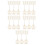 200St Kerstdecoratie Beige Nativity Scene Hangend 5