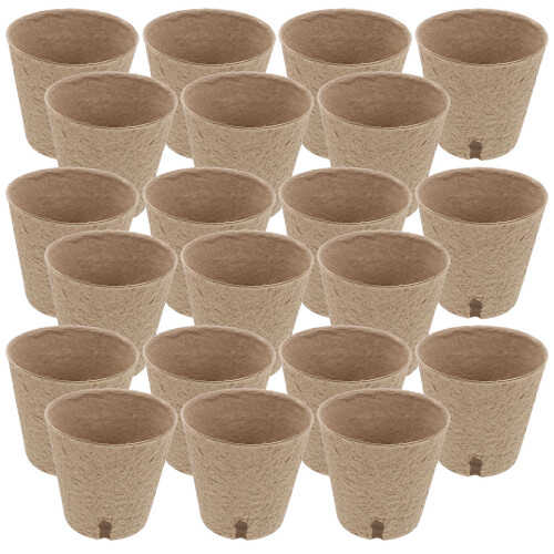 200Pièces Petits Pots En Papier Drainage, DIY Jardinage 2