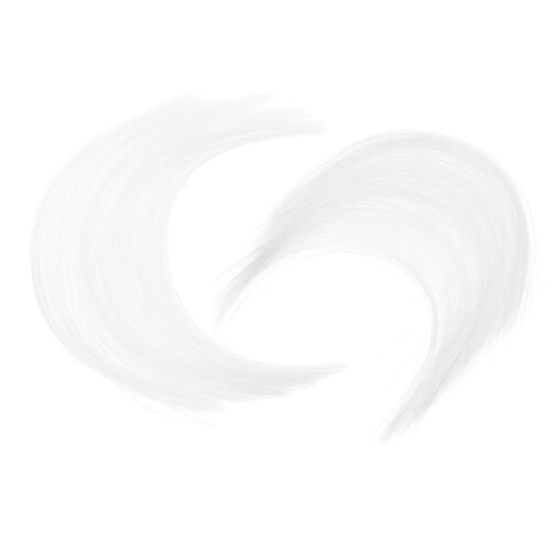 4Paquets Moustaches Blanches Nylon Réalistes Pour DIY 1
