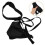 2Pièces Bandes Résistance Natation Noires PP Polyester Pour Piscine 11