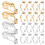 40Pièces Convertisseurs Oreilles DIY Clips Brass Or Argent 10