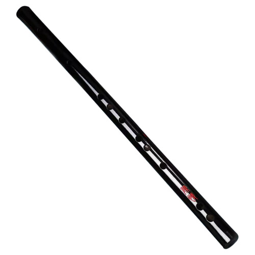 2Pièces Flûtes Bamboo Noir Pour Débutants Avec Son Clair Et Résistant 1