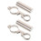 4Pièces Extension Multifonction Guidon Alliage Aluminium Durable 1