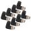 24Pièces Raccords Connecteurs Pneumatiques Cuivre Usage Industriel 2