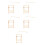5Ensembles Kit Cadre Bois Kaki Classique Pour Décor Festif 10