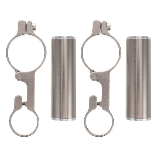 4Pièces Extension Multifonction Guidon Alliage Aluminium Durable 2