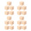 40Pièces Cubes Bois Beige Pour Scrapbooking Construction DIY 1