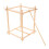 5Ensembles Kit Cadre Bois Kaki Classique Pour Décor Festif 3