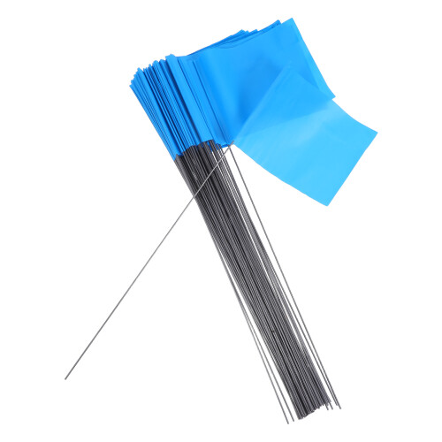 200Pièces Drapeaux PVC Pour Chantier Jardin