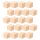 40Pièces Cubes Bois Beige Pour Scrapbooking Construction DIY 3